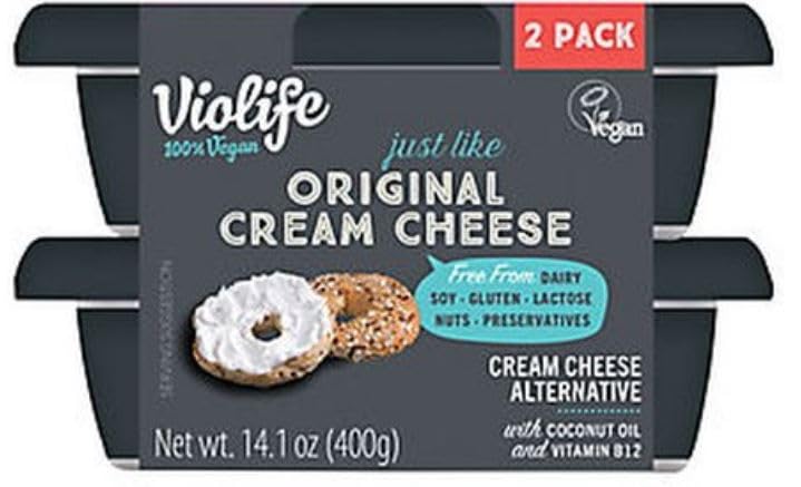 Amazon.com: Generic Violife Original Cream Cheese - 2 Pack-14.1 oz